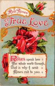 Red Roses True Love 1911