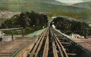 Postcard 1910's Scenic View From Mount Pisgab Switchback Munch Chunk PA