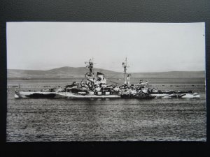 Naval Ship H.M.S. RESOLUTION RP Postcard