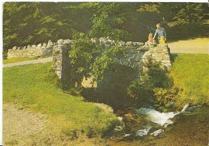 Somerset Postcard - Robber's Bridge - Oareford - Exmoor    AB335