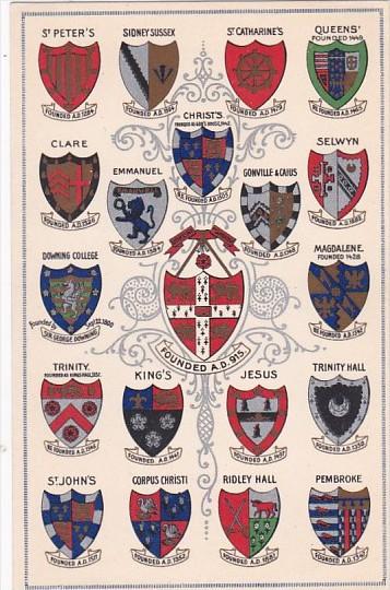 England Various Coats Of Arms