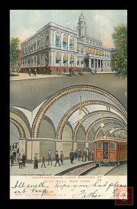 Underground Loop Station at City Hall, NYC  