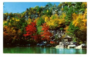 NY - Catskills, Mohonk Lake. Lake Mohonk Mountain House, Summer House