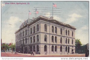 Illinois Springsfield Post Office 1910