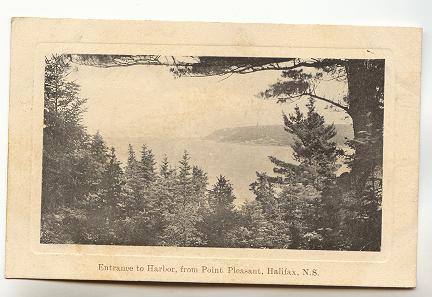 Harbor, Harbour, Point Pleasant Halifax Nova Scotia, Used 1906