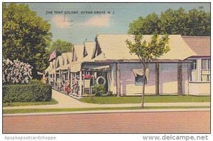 New Jersey Ocean Grove The Tent Colony 1945