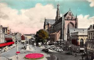 BG8218 haarlem grote markt  car voiture  netherlands CPSM 14x9cm