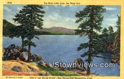 Big Bear Lake - San Bernardino Mts., CA