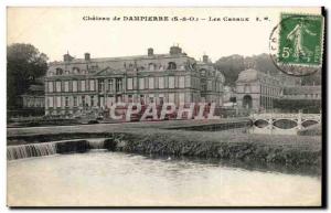 Old Postcard Chateau de Dampierre The Channels