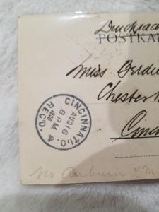 Antique Postcard, Nurnberg  City View Posted 1900