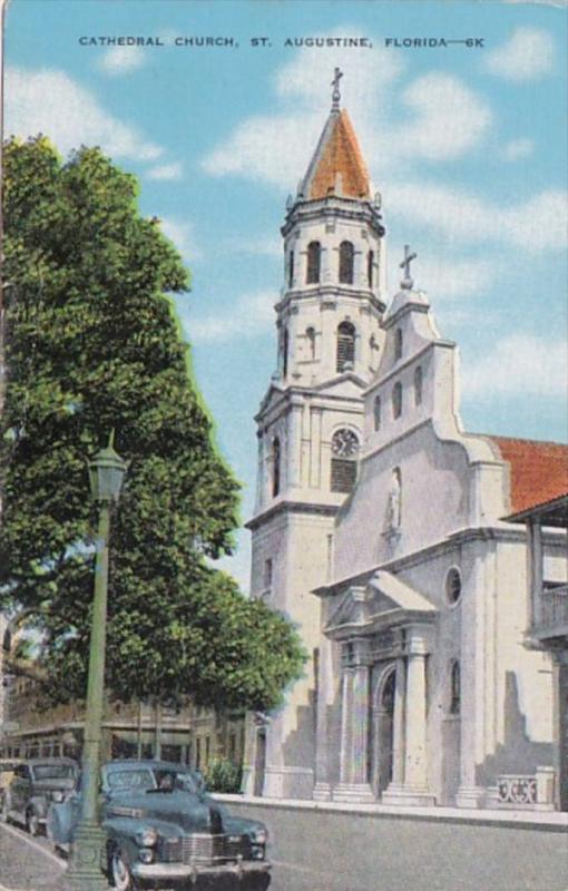 Florida St Augustine Cathedral Church 1951