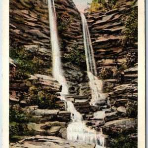 1922 Hunter, Greene Co, NY Haines Falls Catskill Mts Waterfall Hughes Teich A218