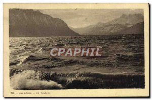 Old Postcard Lac Leman The Vaudaire