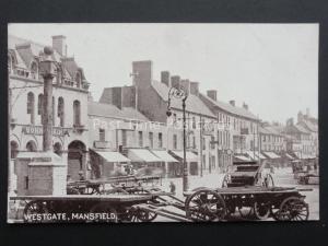 Nottinghamshire: Mansfield WESTGATE - Old Postcard by Y.M.C.A. Series