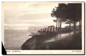 Old Postcard Cliffs Paimpol