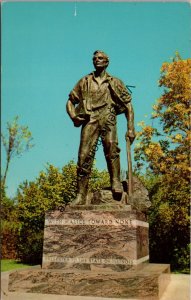 Abraham Lincoln from New Salem Lincoln's New Salem IL Postcard PC298