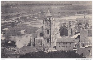 LE TREPORT, Seine Maritime, France, 1900-1910´s; Panorama de l'Eglise