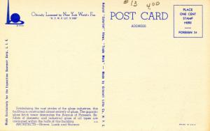 NY - 1939 New York World's Fair. Glass Center Building