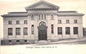 Carnegie Library in Port Jervis, New York