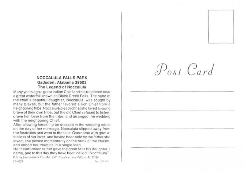 Noccalula Falls Park - Gadsden, Alabama