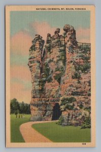 Chimneys Mt Solon Virginia Postcard 