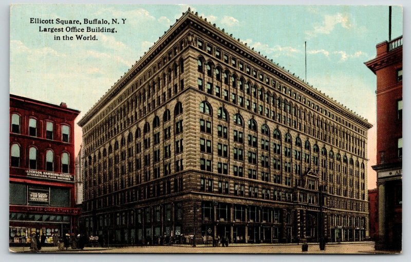 Buffalo NY~Ellicott Square~United Cigar Co Store~Alderson Hammond Richey~c1910 