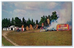 c1960 Pure Sand Mountain Sorghum Cobb Family Boaz Albertville Alabama Postcard