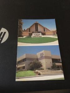 Vtg Postcard: Hillcrest Christian Church And School . Granada Hills CA