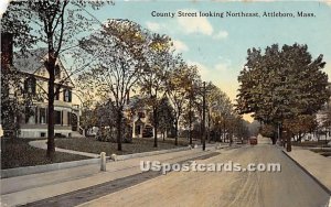 County Street looking Northeast - Attleboro, Massachusetts MA