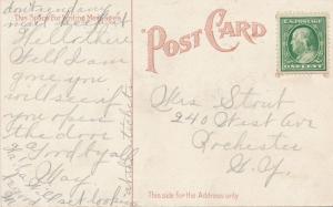 Powers Block at Four Corners at Night, Rochester, New York - DB