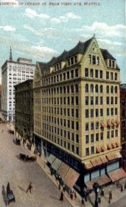 Cherry Street - Seattle, Washington WA Postcard