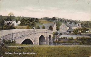 England Debyshire Calver Bridge