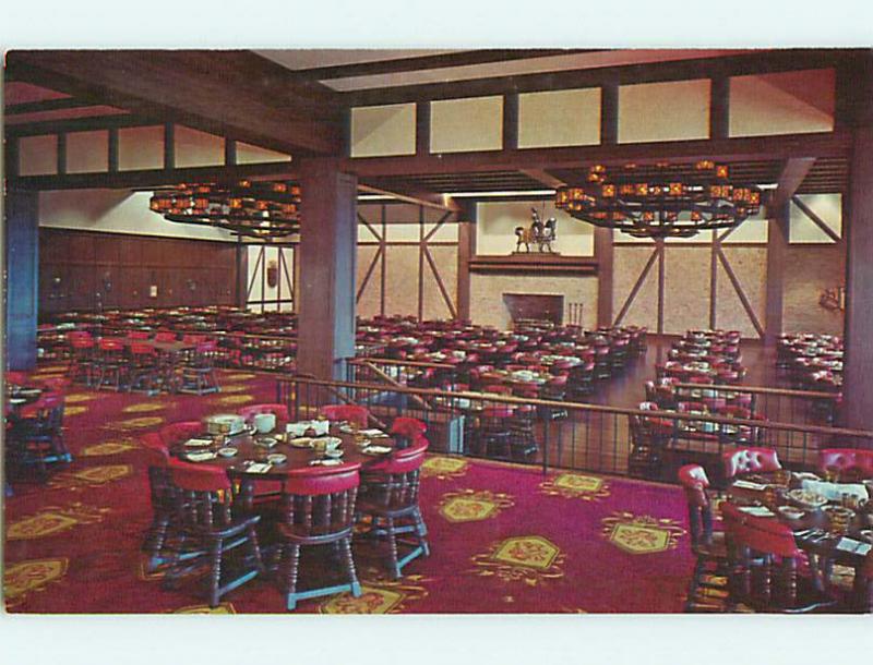 Unused Pre-1980 CAMELOT ROOM RESTAURANT Hershey Pennsylvania PA v6089-13