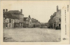 CPA Vic-sur-Aisne - La Place de la Mairie (1062419)