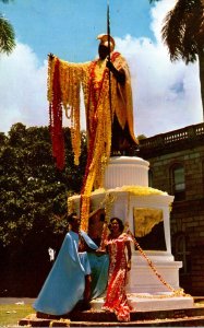 Hawaii Honolulu King Kamehameha Statue