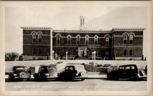 Nebraska City Otoe County Nebr Courthouse RPPC Postcard V17