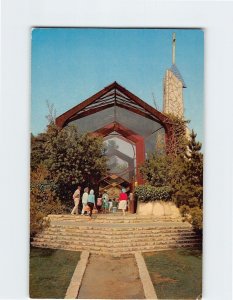 Postcard Wayfarer's Chapel, Portuguese Bend, Rancho Palos Verdes, California