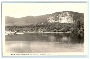 White Horse Ledge Moat North Conway NH Real Photo RPPC Postcard (EV8)