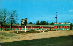 Green Gables Motel Motor Court, Sanford NC Vintage Postcard L71