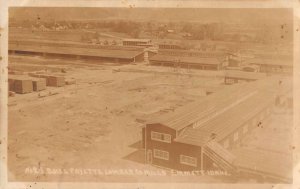 Emmett Idaho Boise Fayette Lumber Mills Real Photo Vintage Postcard AA45090