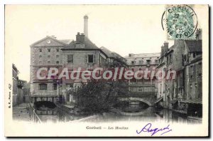 Postcard Old Corbeil Mills