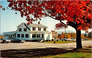 Sunny Villa Restaurant Streetview Route 16 Ossipee New Hampshire Chrome Postcard 