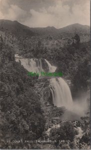 Sri Lanka / Ceylon Postcard - St Clair's Falls, Talawakelle   RS33823