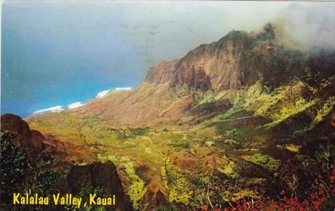 Hawaii Kauai Kalalau Valley 1968