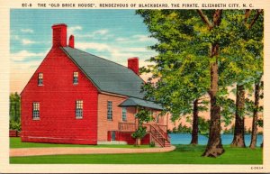 North Carolina Elizabeth City Old Brick House Rendezvous Of Blackbeard The Pi...