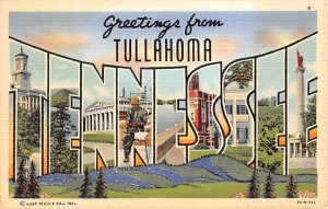 Greetings From Tullahoma Tennessee USA 1942 