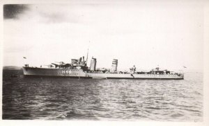 RPPC Photo British Royal Navy HMS Crescent Destroyer War