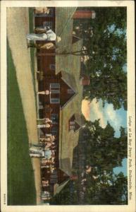 Hallandale MS Lodge at Le Roy Percy Park Postcard