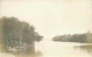 Iowa Wapsipinicon River C-1910 RPPC Photo Postcard 22-4245