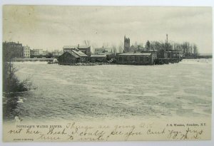 ANTIQUE 1906 UNDIVIDED POSTCARD POTSDAM'S WATER POWER POTSDAM N.Y.